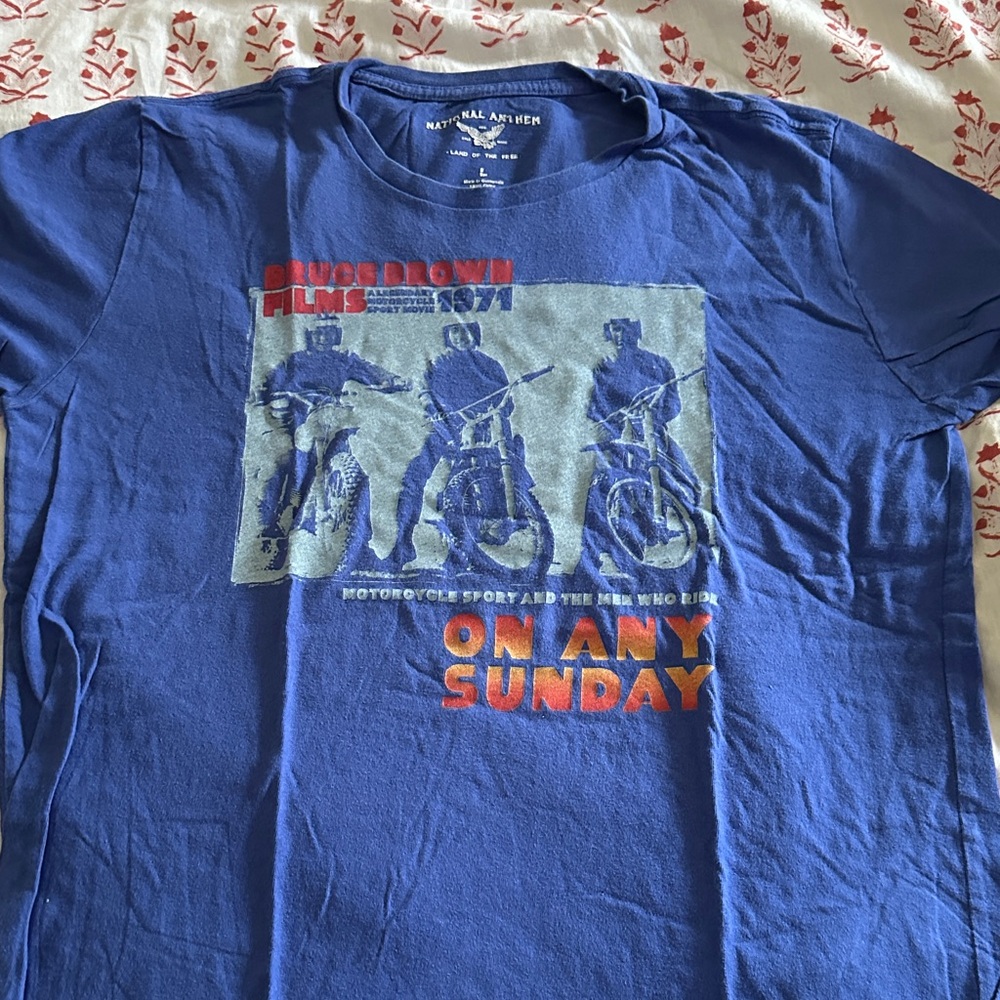 Any Given Sunday - movie t-shirt - blue